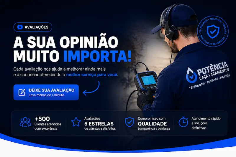 Avaliações da Potência Vazamentos